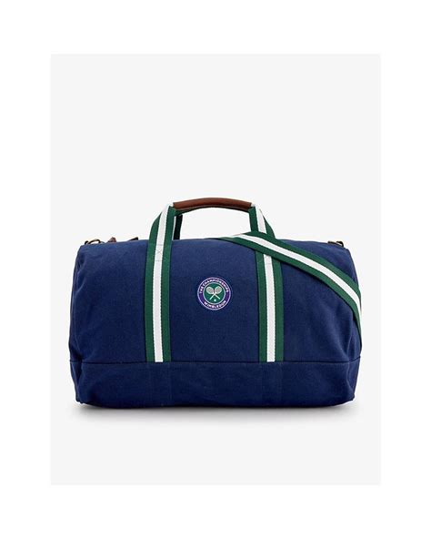 wimbledon canvas duffel bag.